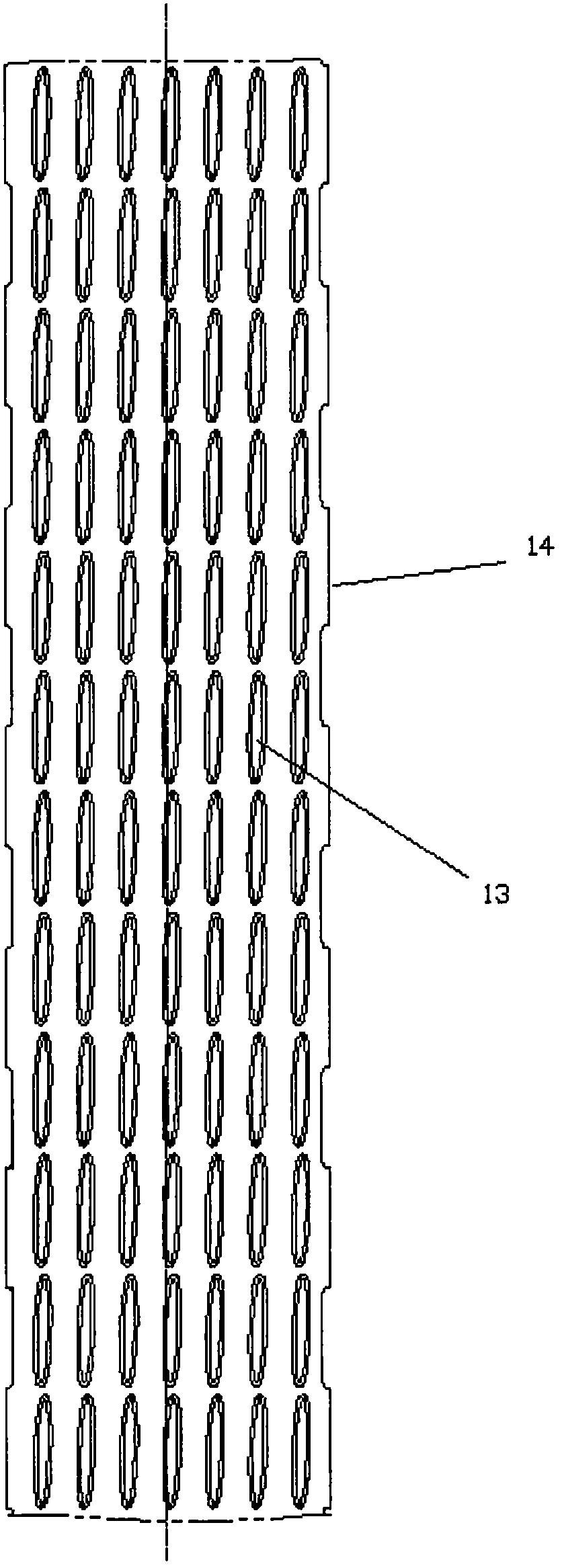 Membrane module for removing ammonia nitrogen from landfill leachate and method for removing ammonia nitrogen from landfill leachate