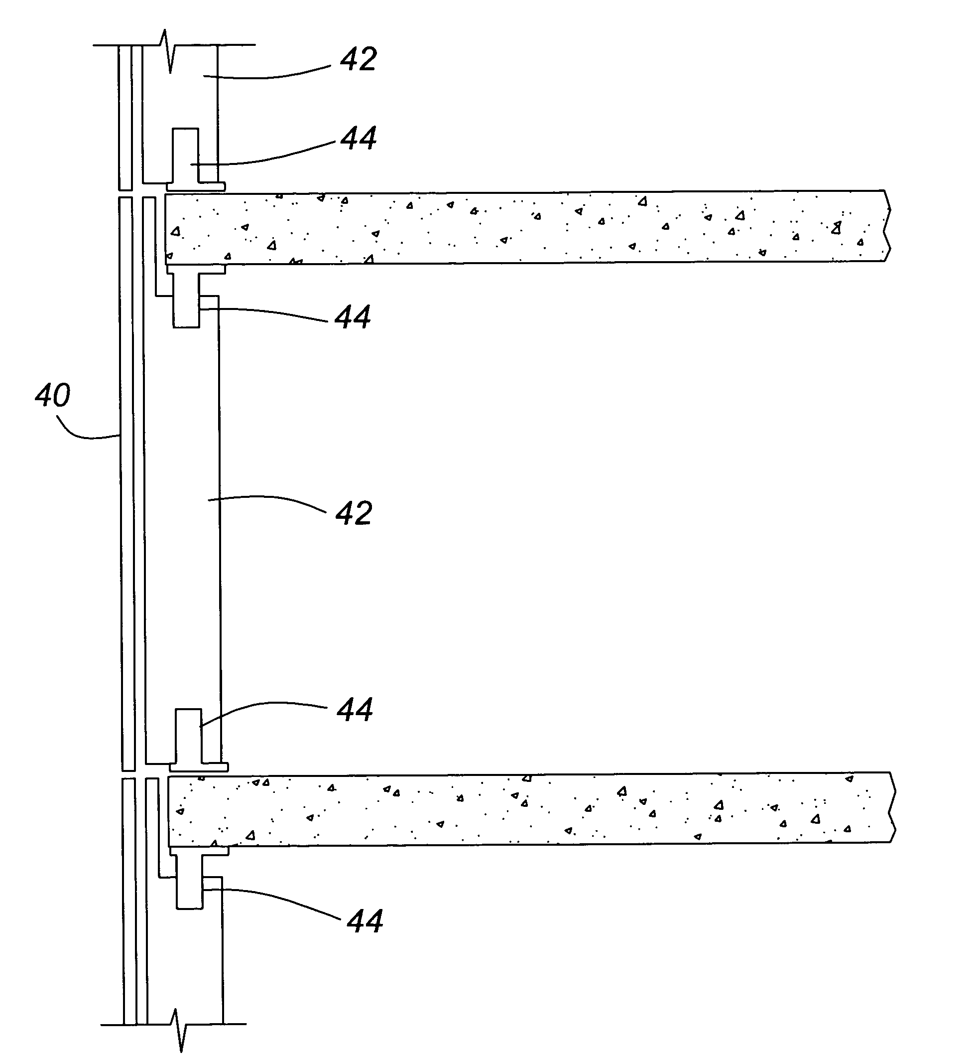 Hybrid window wall/curtain wall system and method of installation