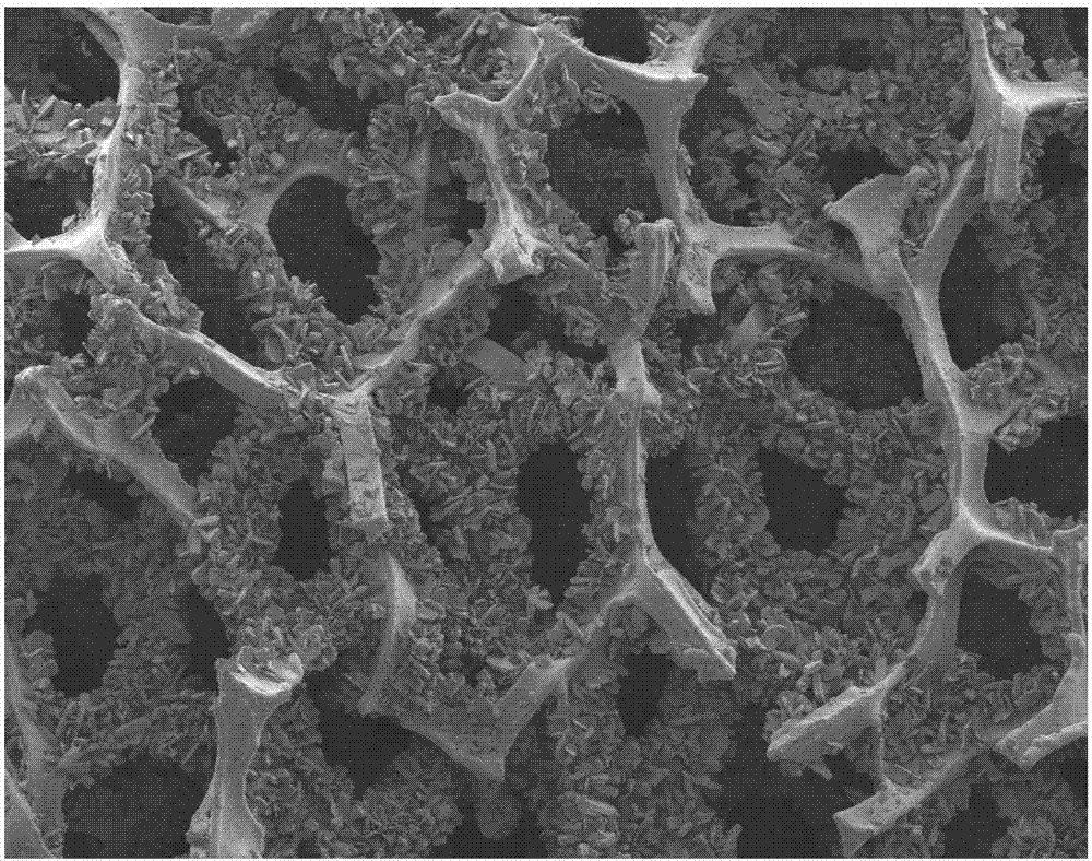 Method of preparation of self-supporting anode for ammonium vanadate/ nickel foam sodium-ion battery