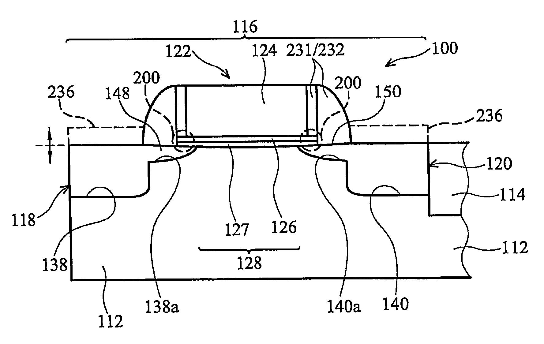 Ultra-shallow junction MOSFET having a high-k gate dielectric and in-situ doped selective epitaxy source/drain extensions and a method of making same