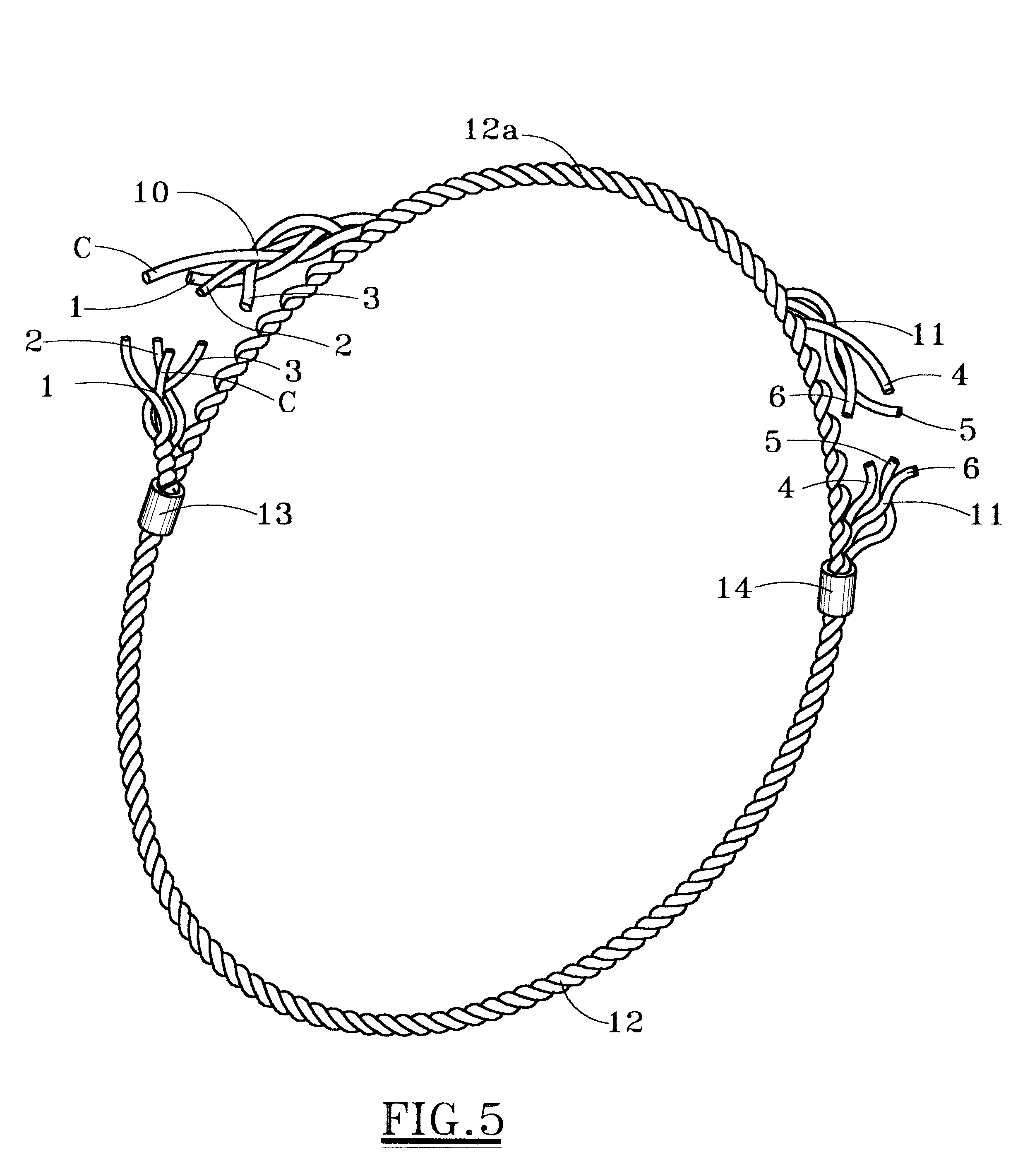 Wire rope sling and methods of making same