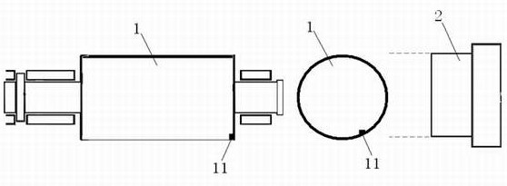 On-line identification method of photographic rotational speed of rotating equipment