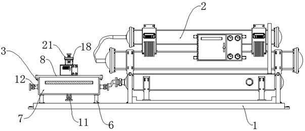 Water cooling unit device capable of circularly and rapidly cooling and cooling method of water cooling unit device