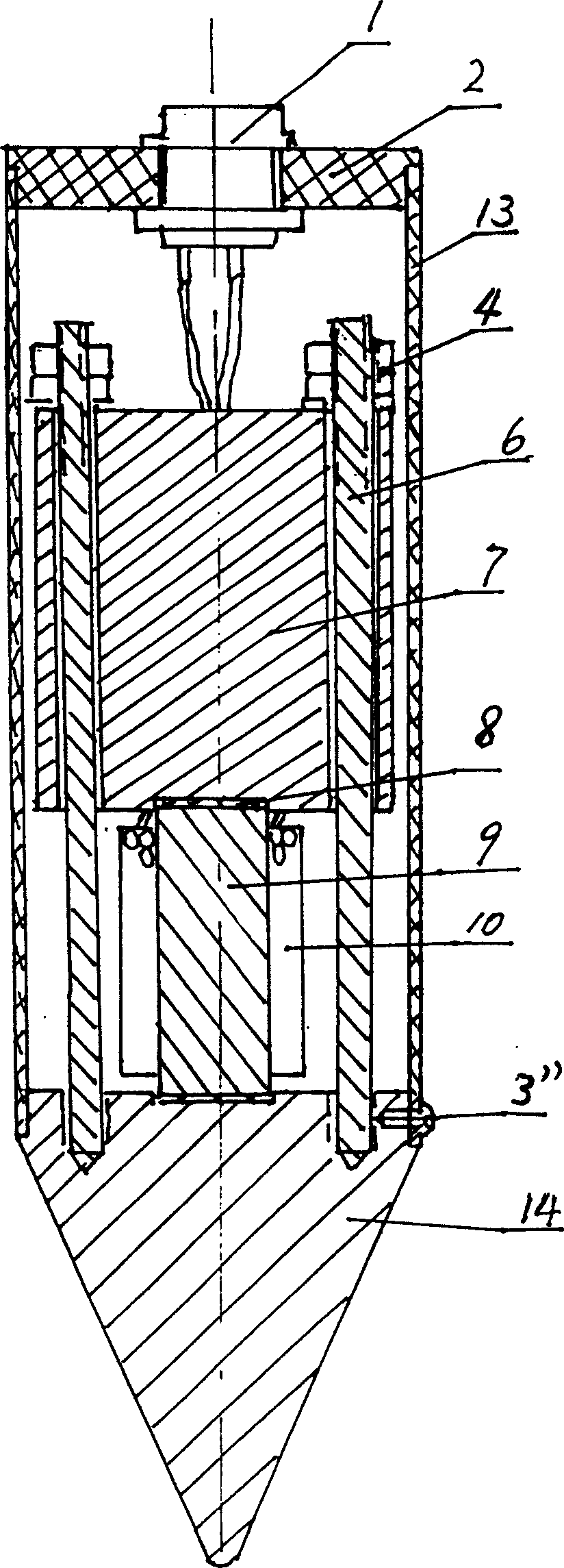 Ultra-magnetostrictive soic wave transmitting energy converter