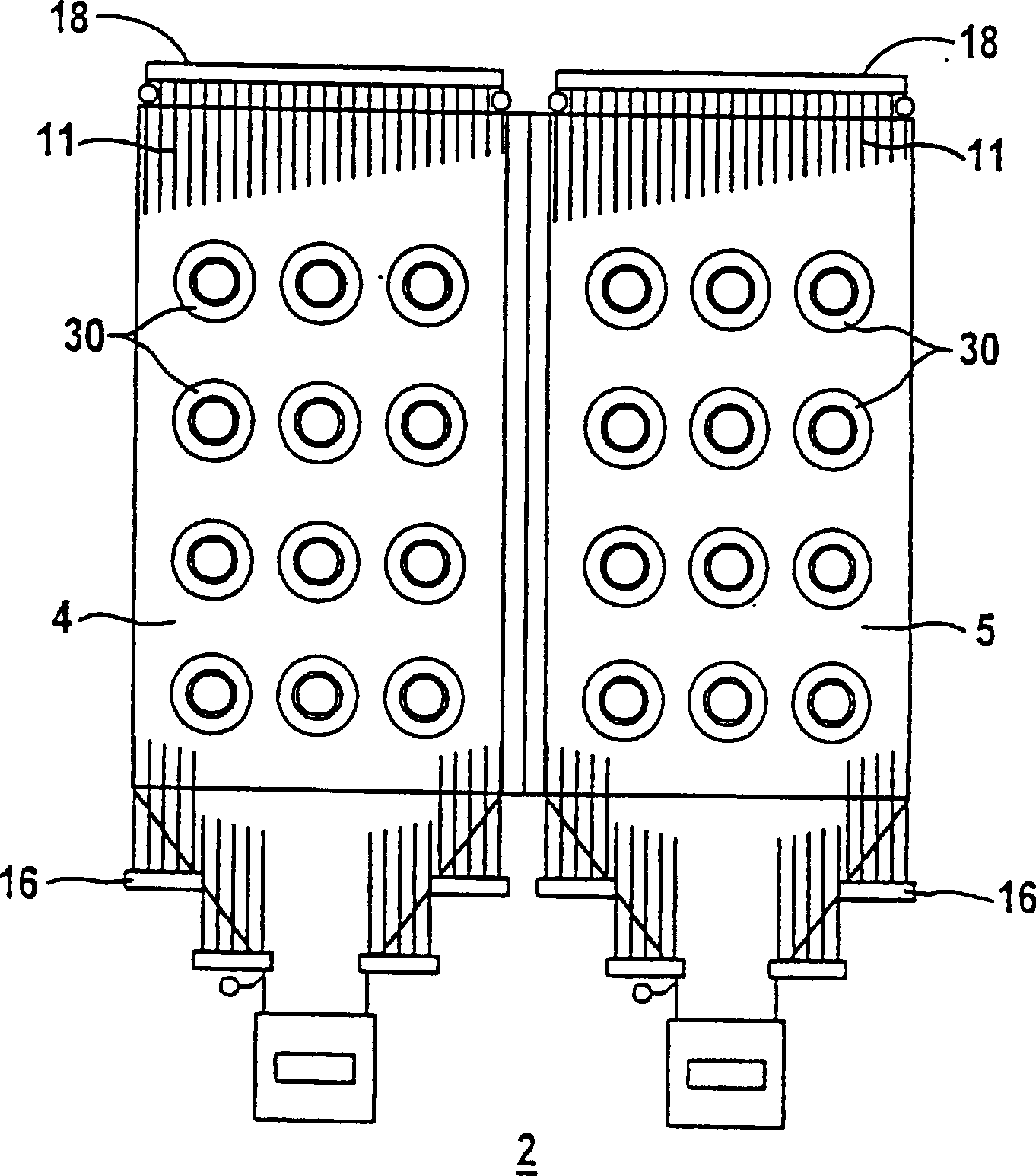 Steam generator operating on fossil fuel