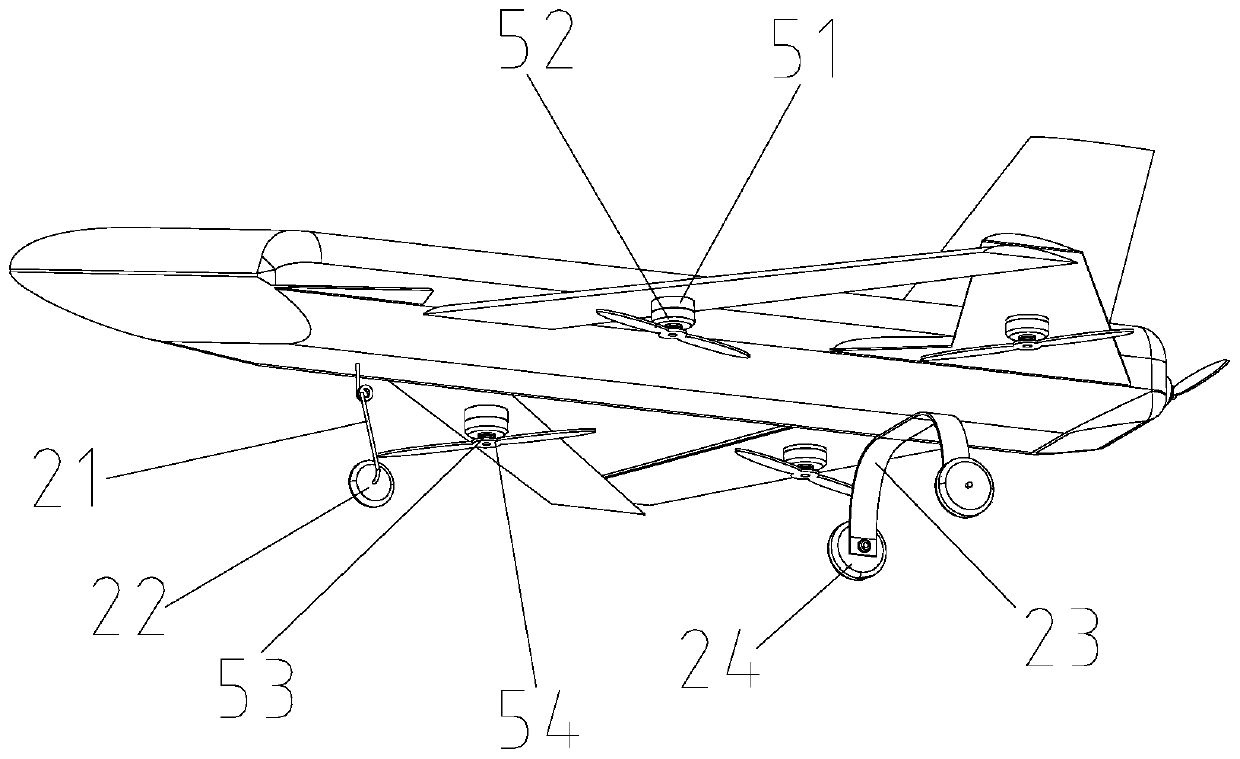 Connection-wing-configuration novel vertical-take-off-and-landing unmanned aerial vehicle