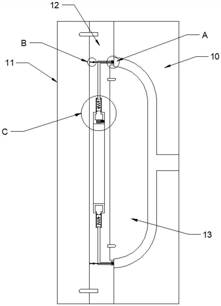 Detector for injection mold