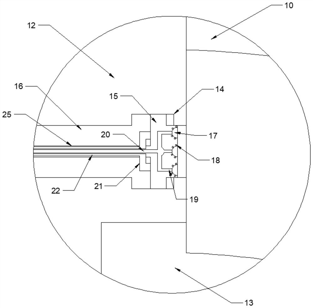 Detector for injection mold