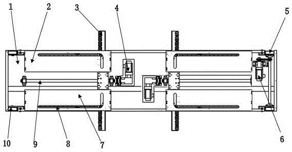 Bidirectional parallel thrust-lifting type automobile intelligent conveyer