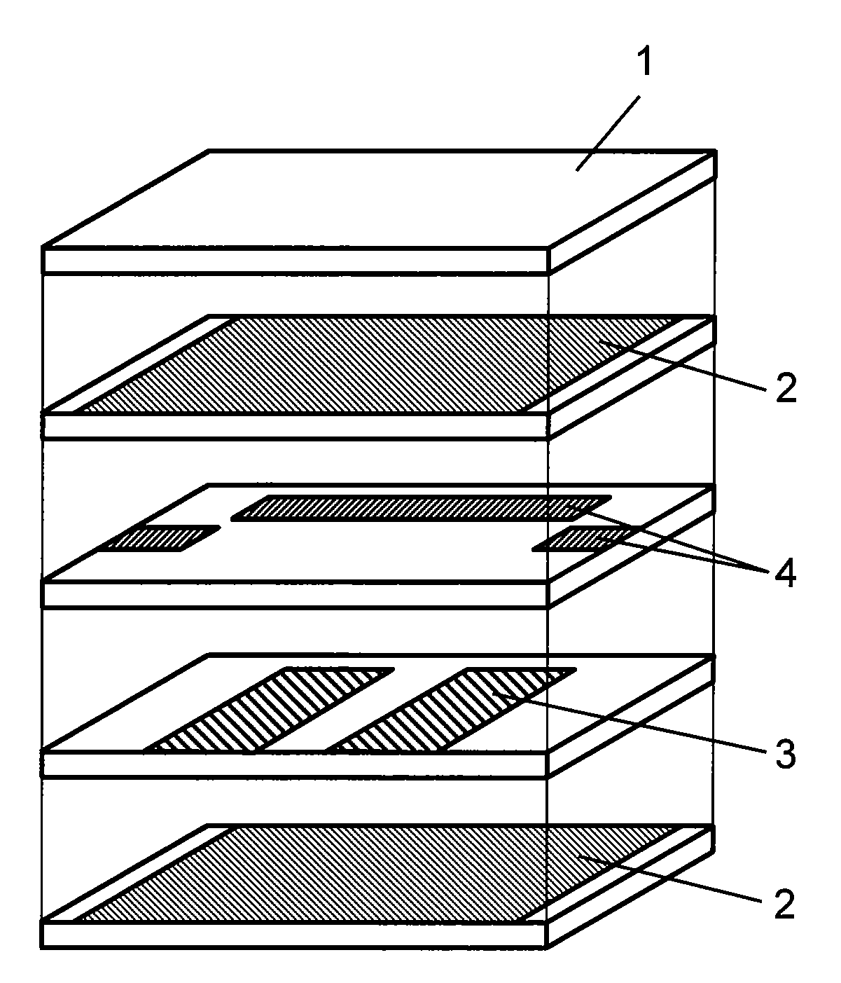 Ceramic laminated device and method for manufacturing same
