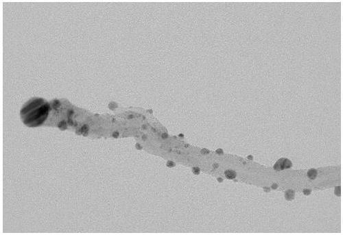 Method for modifying surface of carbon nanotube with nanosilver, and application of nanosilver-modified carbon nanotube