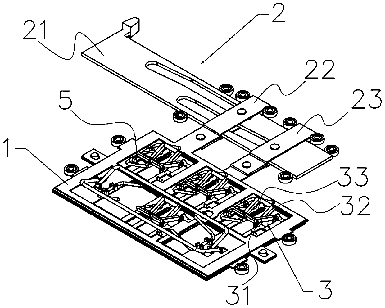 Liftable and foldable key and lifting key assembly with same