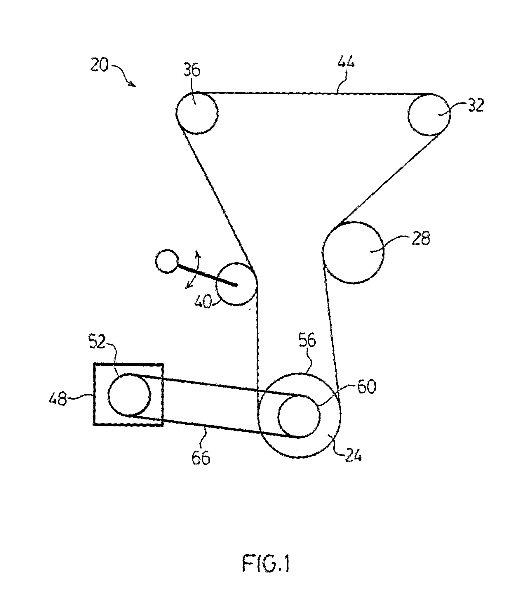 Starter and Accessory Drive System And Method For Hybrid Drive Vehicles