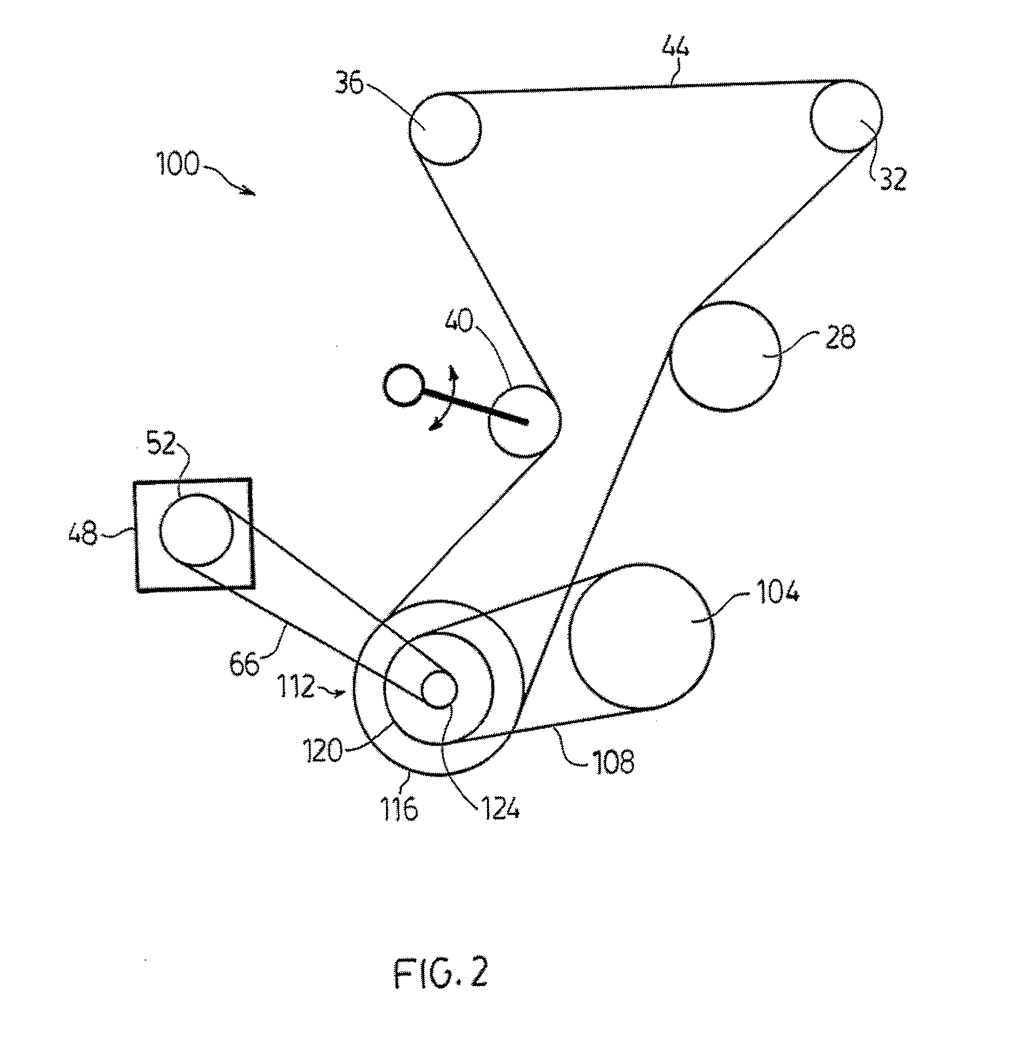 Starter and Accessory Drive System And Method For Hybrid Drive Vehicles