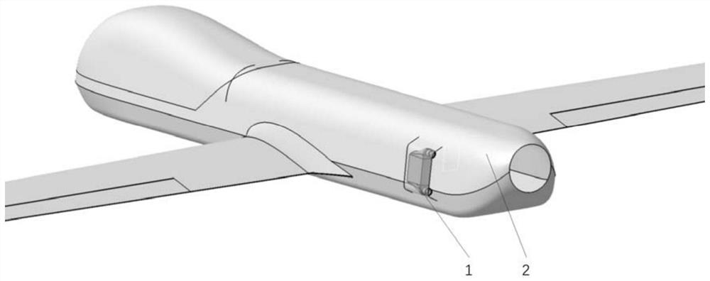 A device and method for installing an intercooler in an aviation piston engine