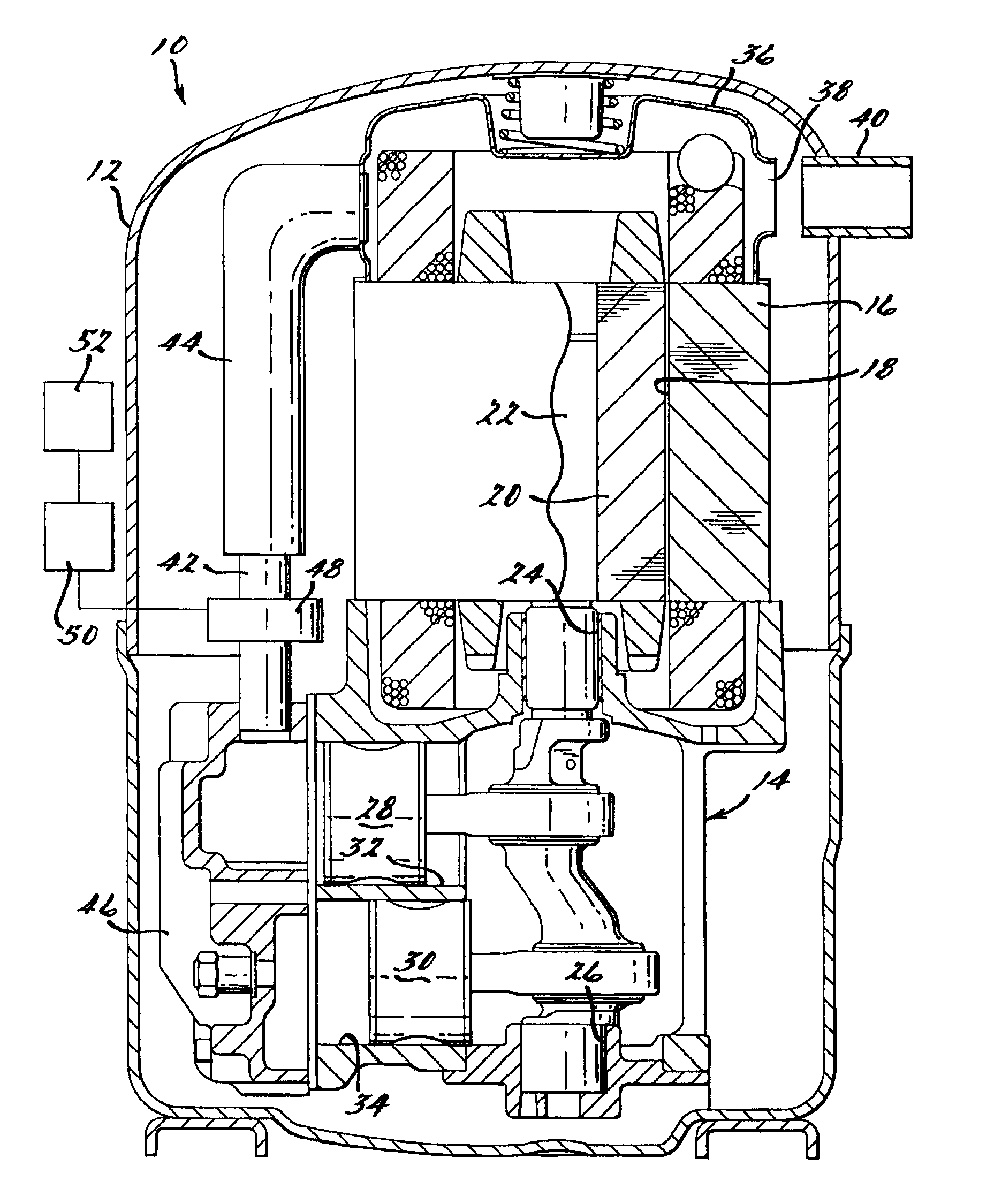 Compressor capacity modulation