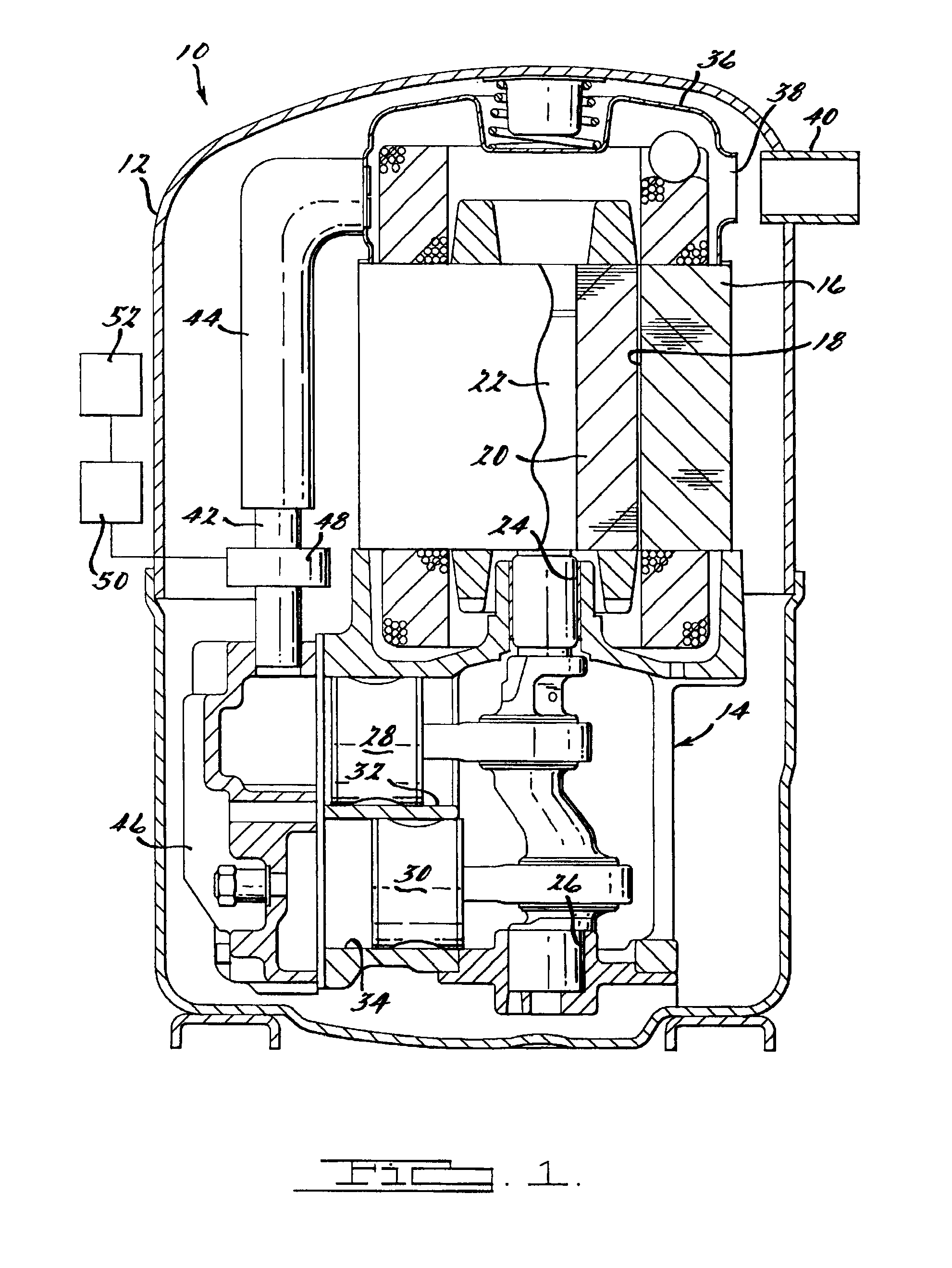 Compressor capacity modulation