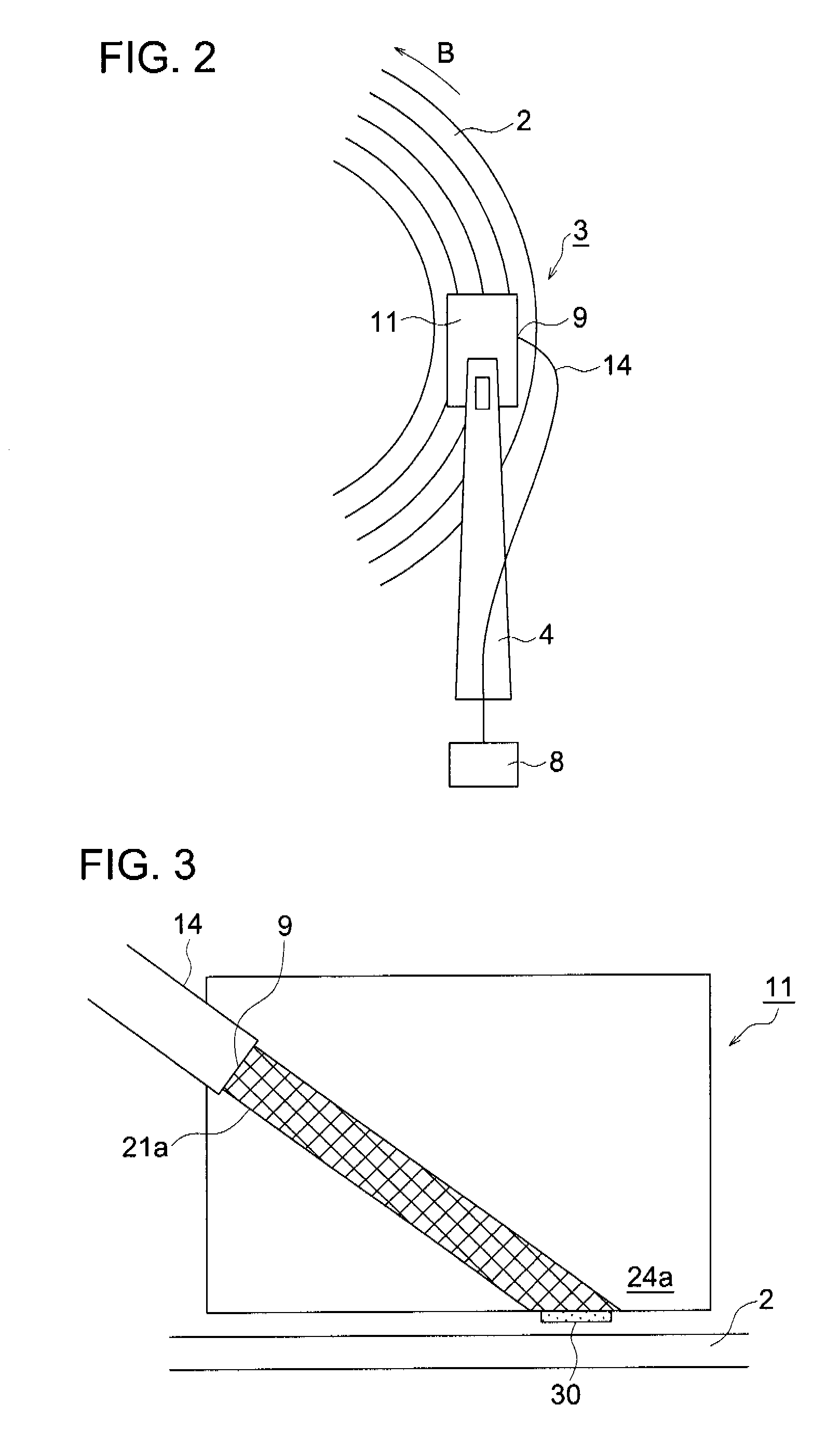 Optical recording head, magneto-optical recording head and optical recording apparatus