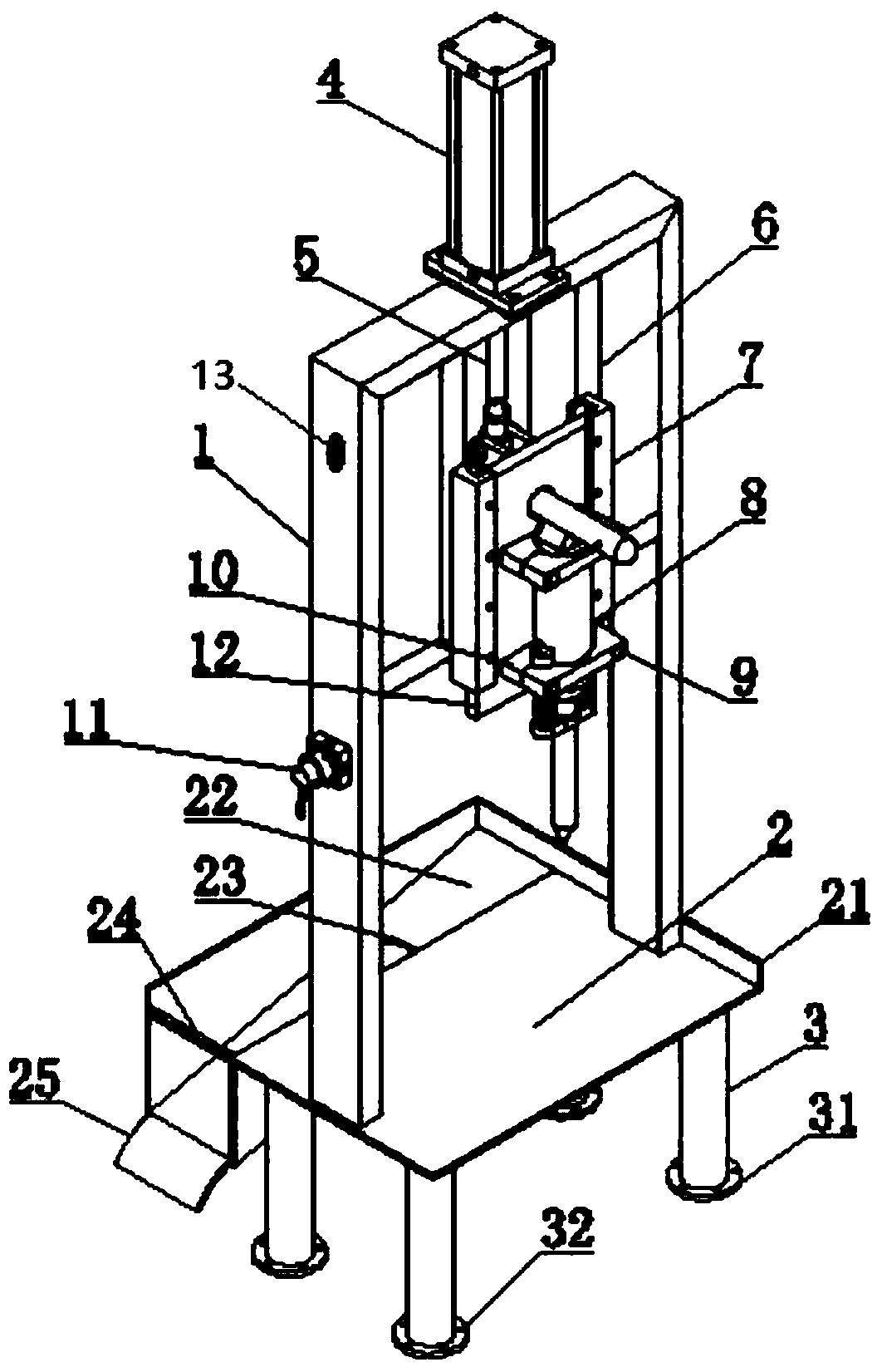 Case vibrating machine