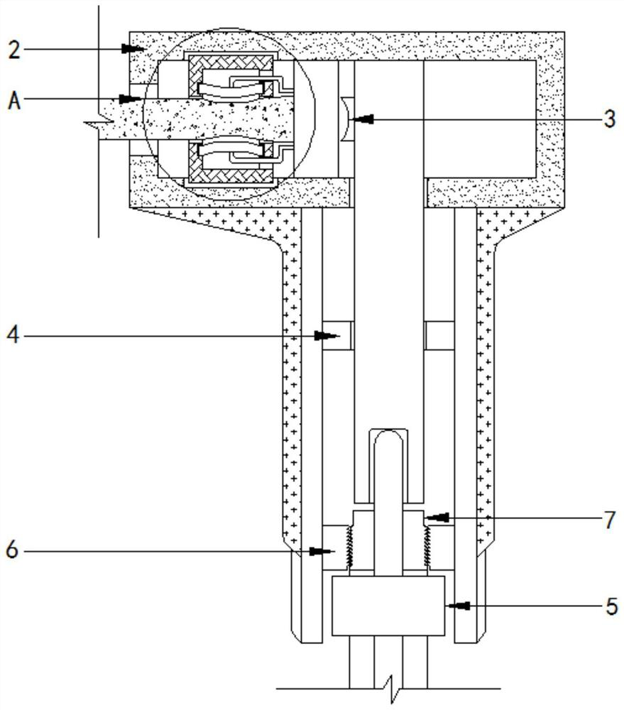 A power cable distribution box