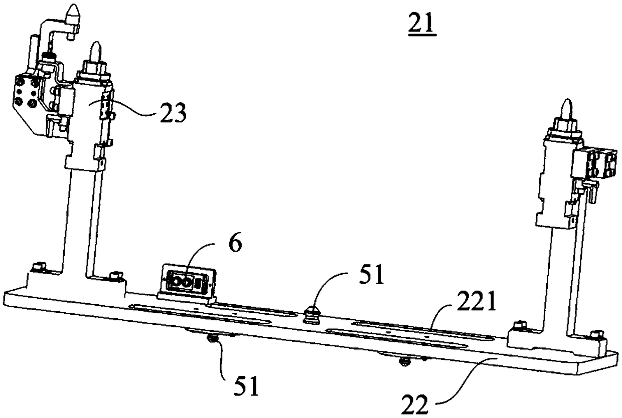 Welding trolley and clamp switching system