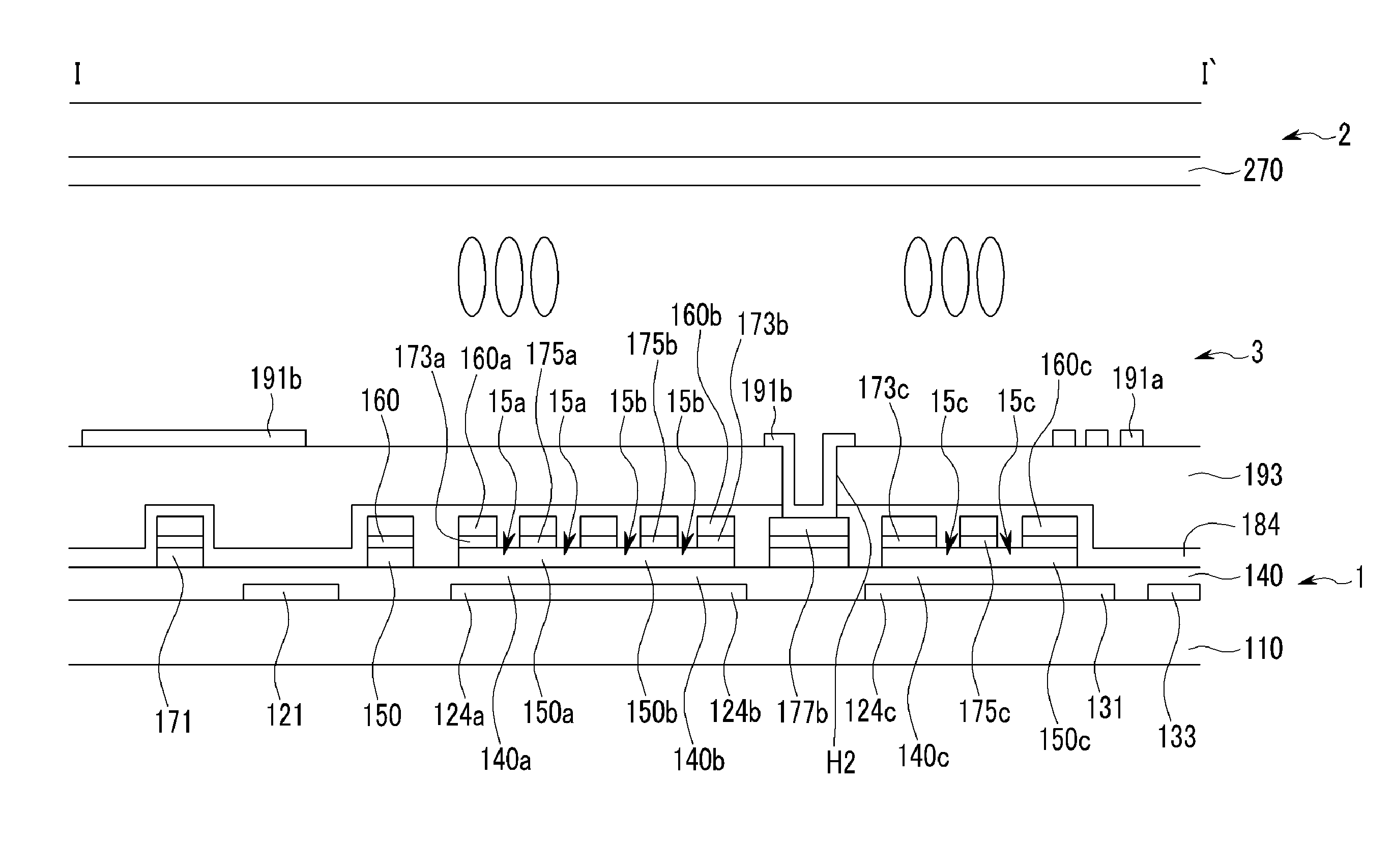 Display panel and display panel device including the same