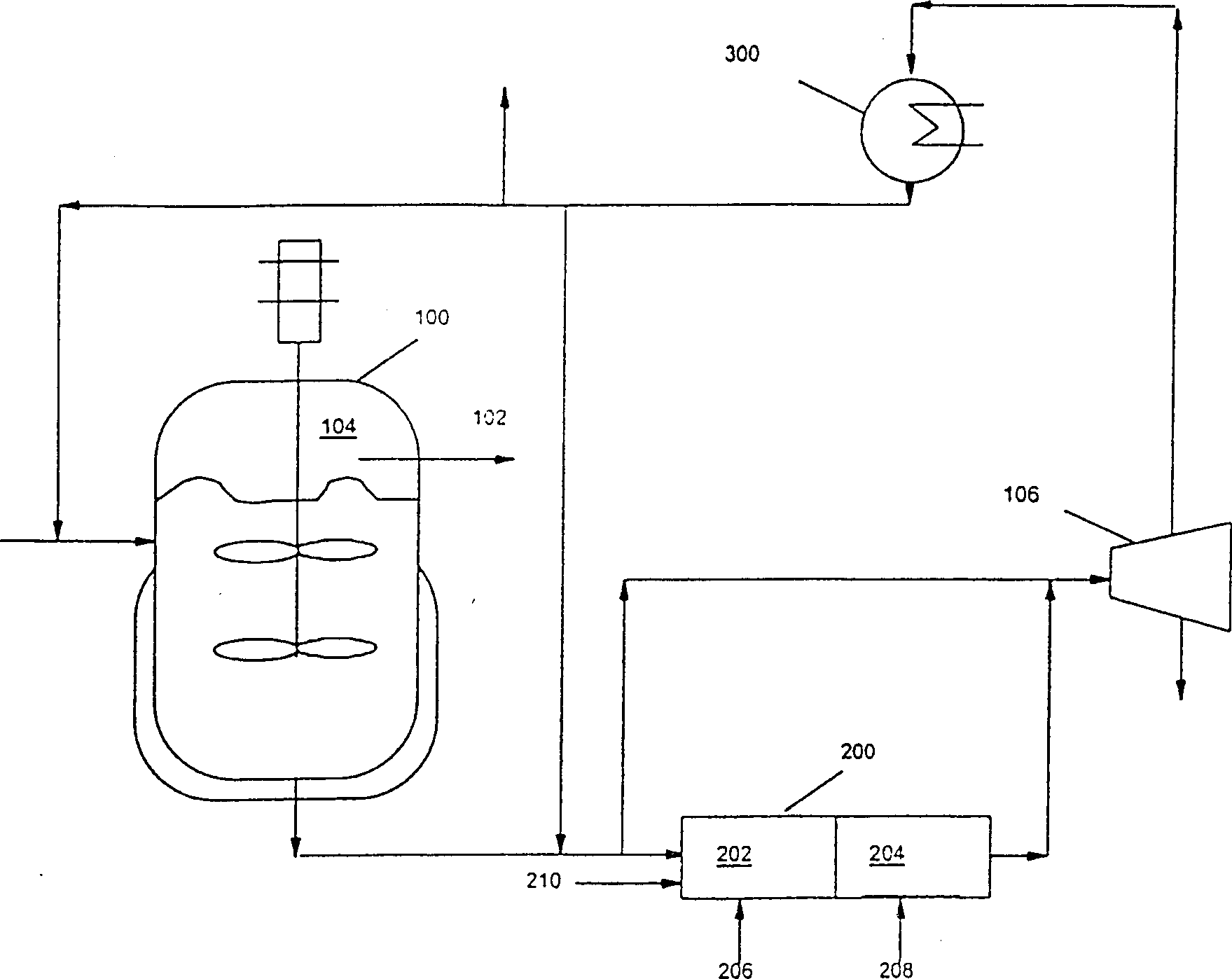 Process for producing polymers by free radical polymerization and condensation reaction, and apparatus and products related thereto