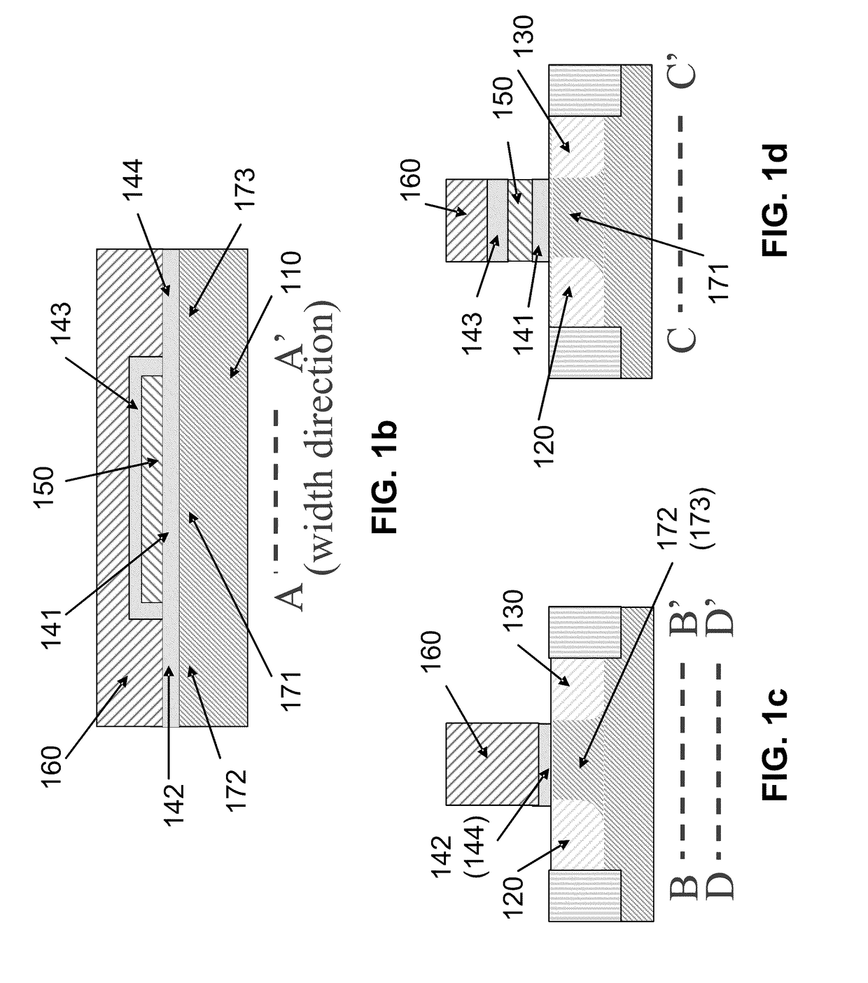 3-D electrically programmable and erasable single-transistor non-volatile semiconductor memory device