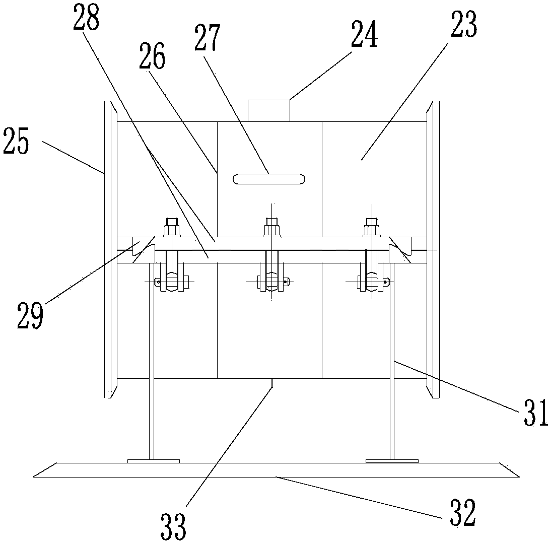 Unconsolidated formation grouting experimental device