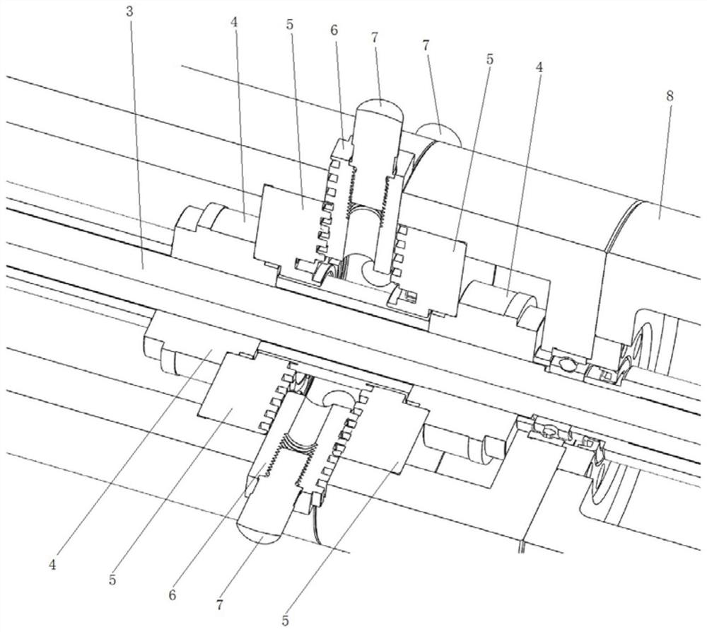 Valve self-centering tool clamp and operation method