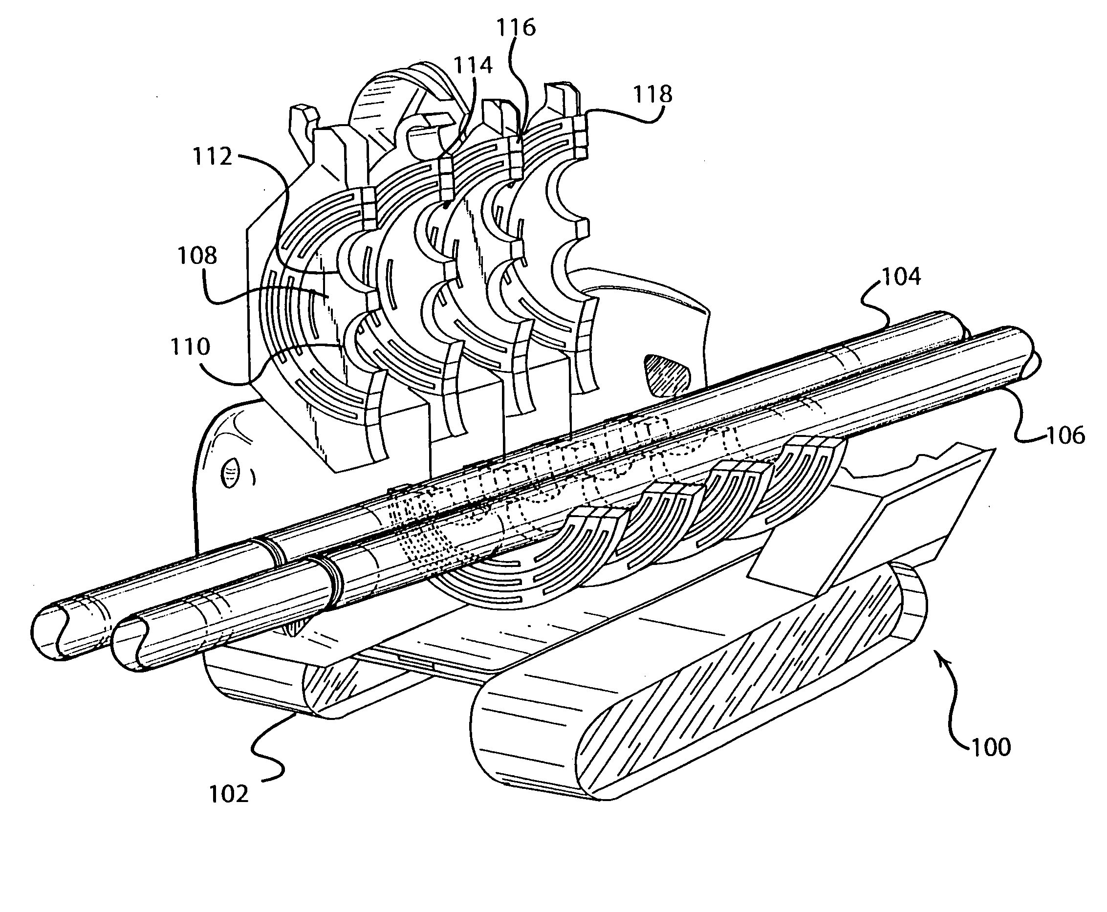 Pipe welder for simultaneously fusing a plurality of polyethylene pipes