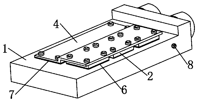 Double-sided cooling structure for vehicle-mounted inverter