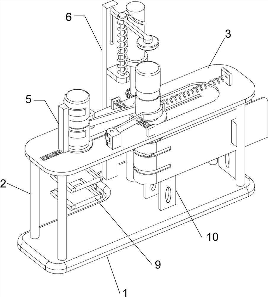 A water cup press assembly equipment