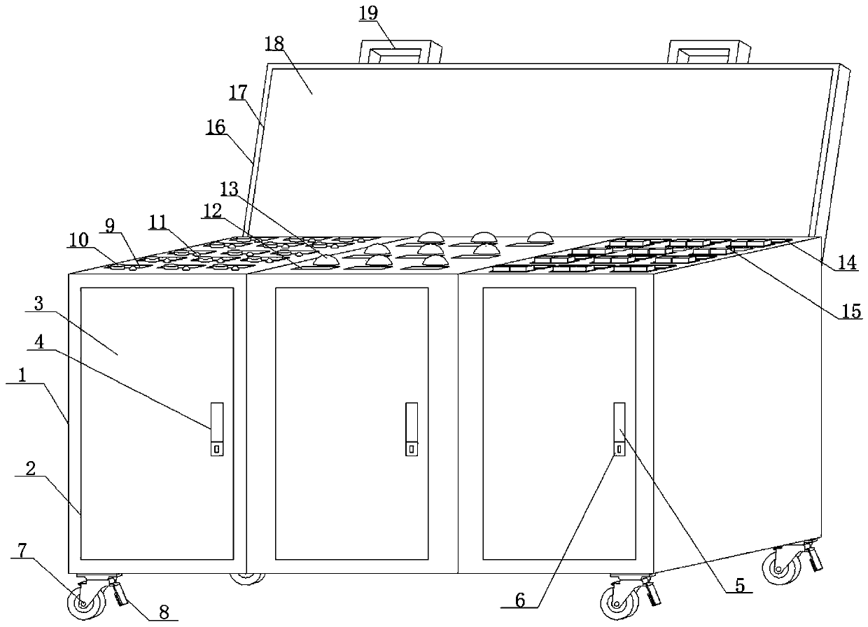 Intelligent omnibearing anti-theft monitoring platform and processing system