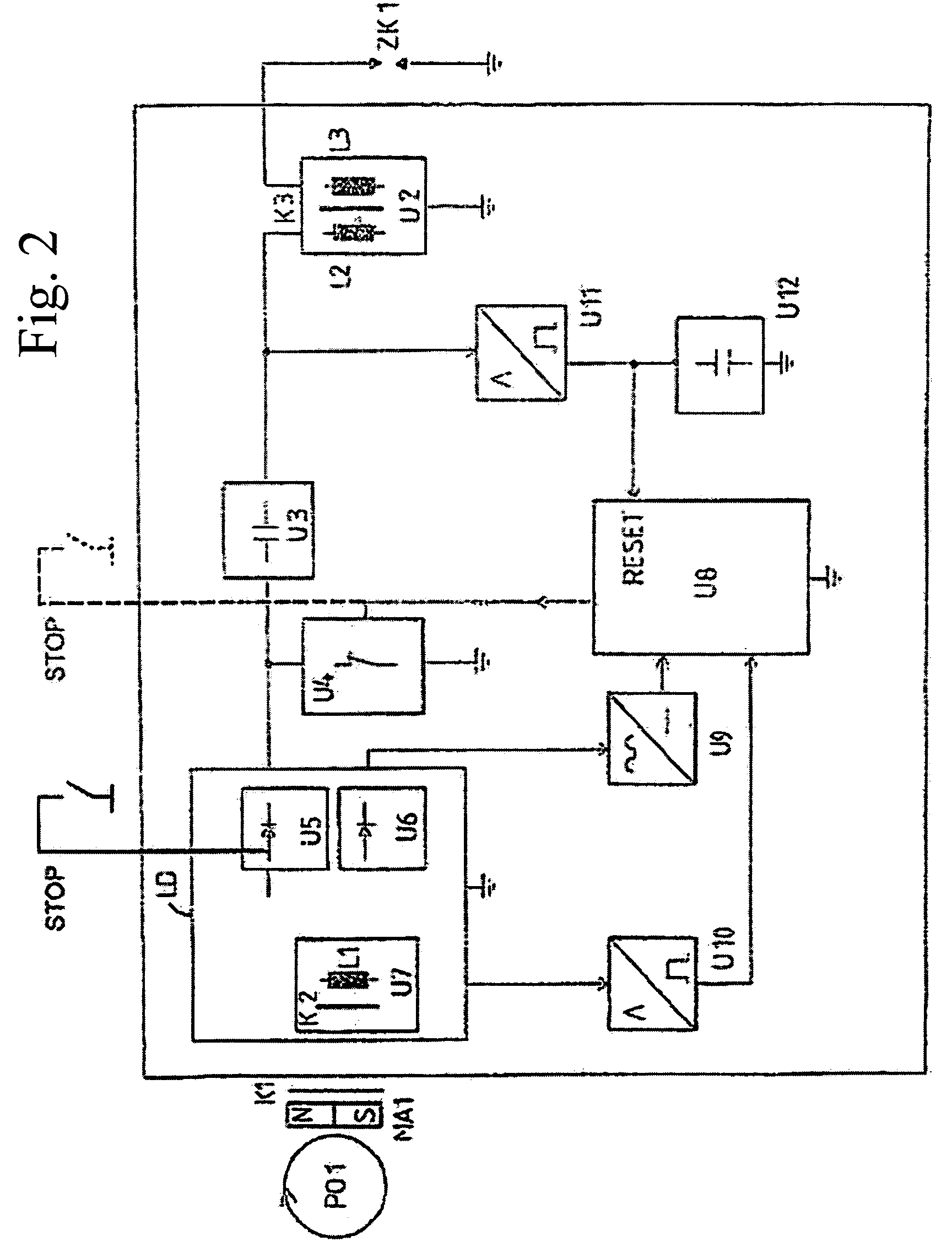 Ignition method with stop switch for internal-combustion engines