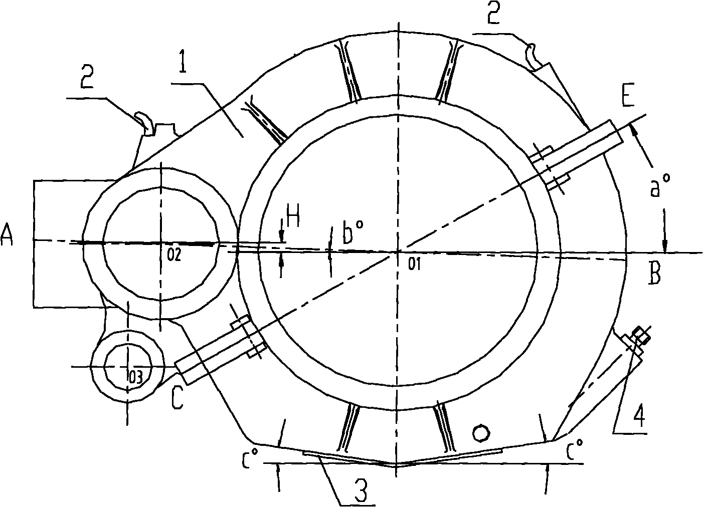 Processing method of gear reducer