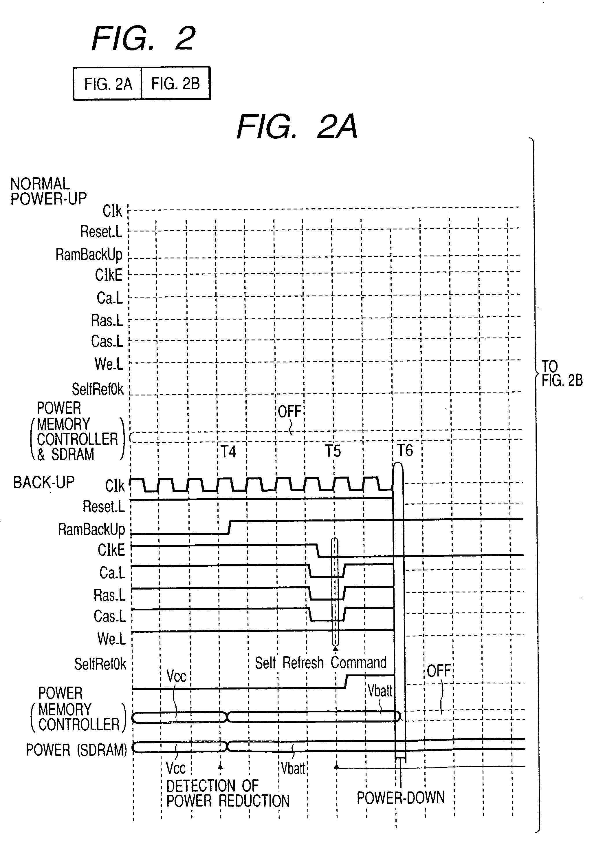 Memory control device having less power consumption for backup