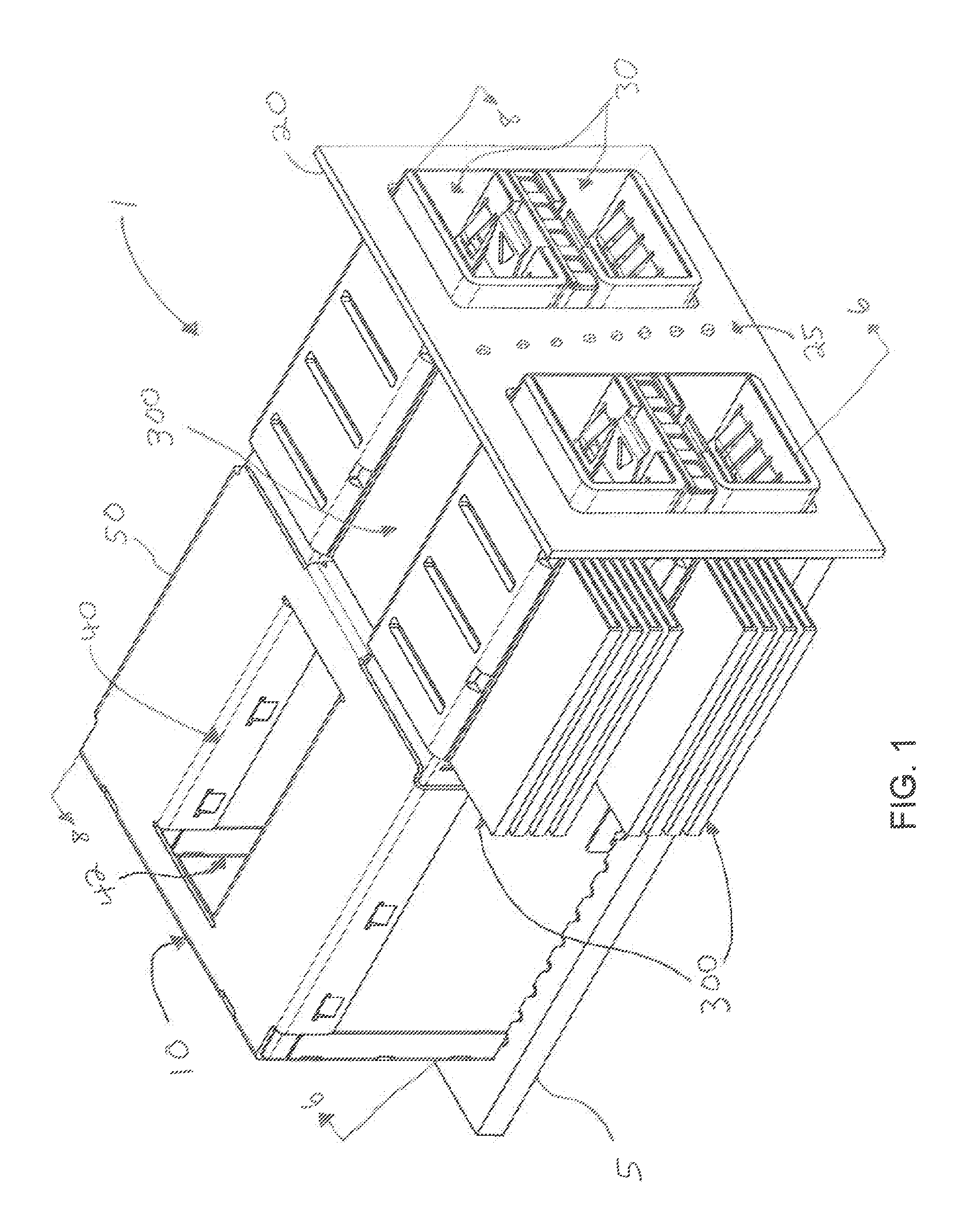 Connector with integrated heat sink