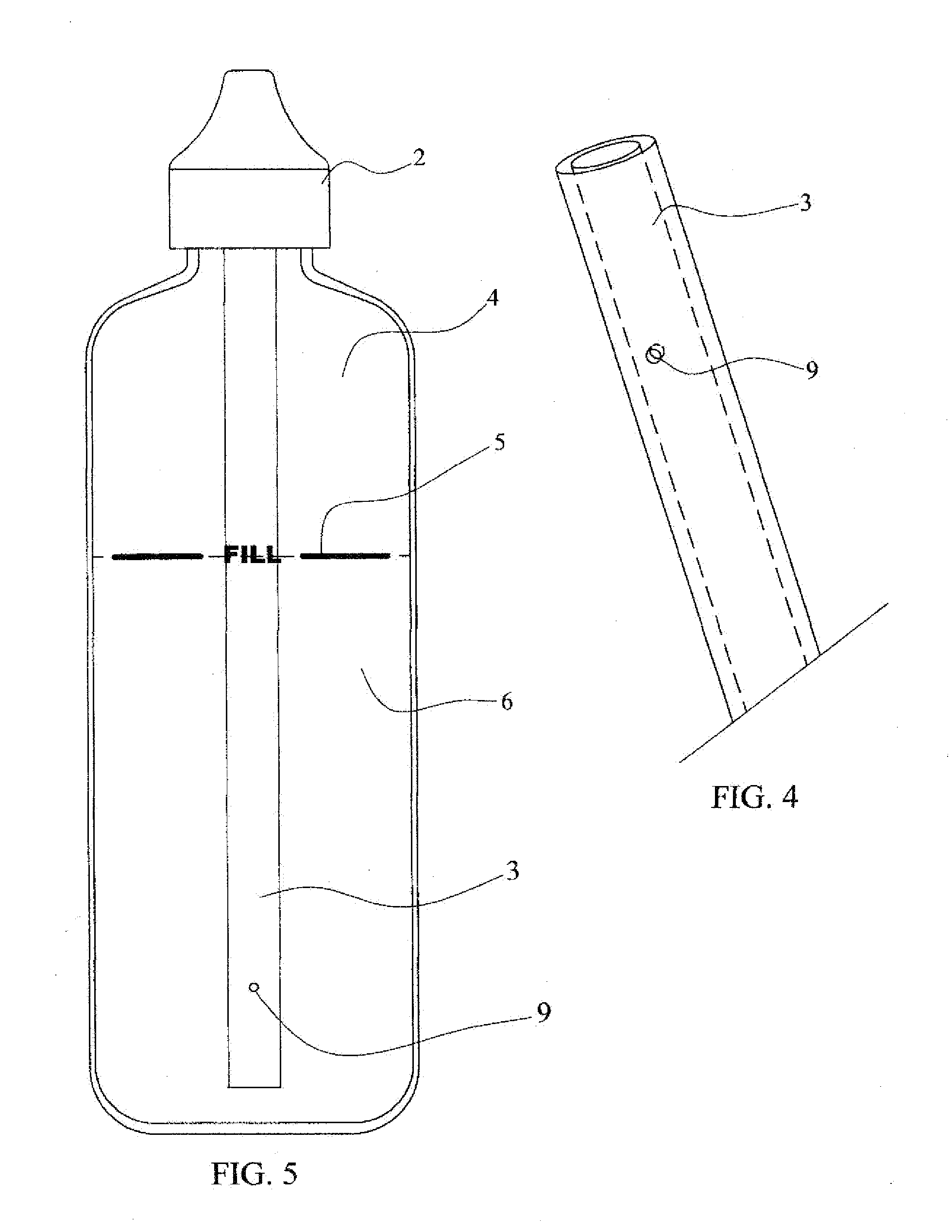 High Flow Volume Nasal Irrigation Device and Method for Alternating Pulsatile and Continuous Fluid Flow