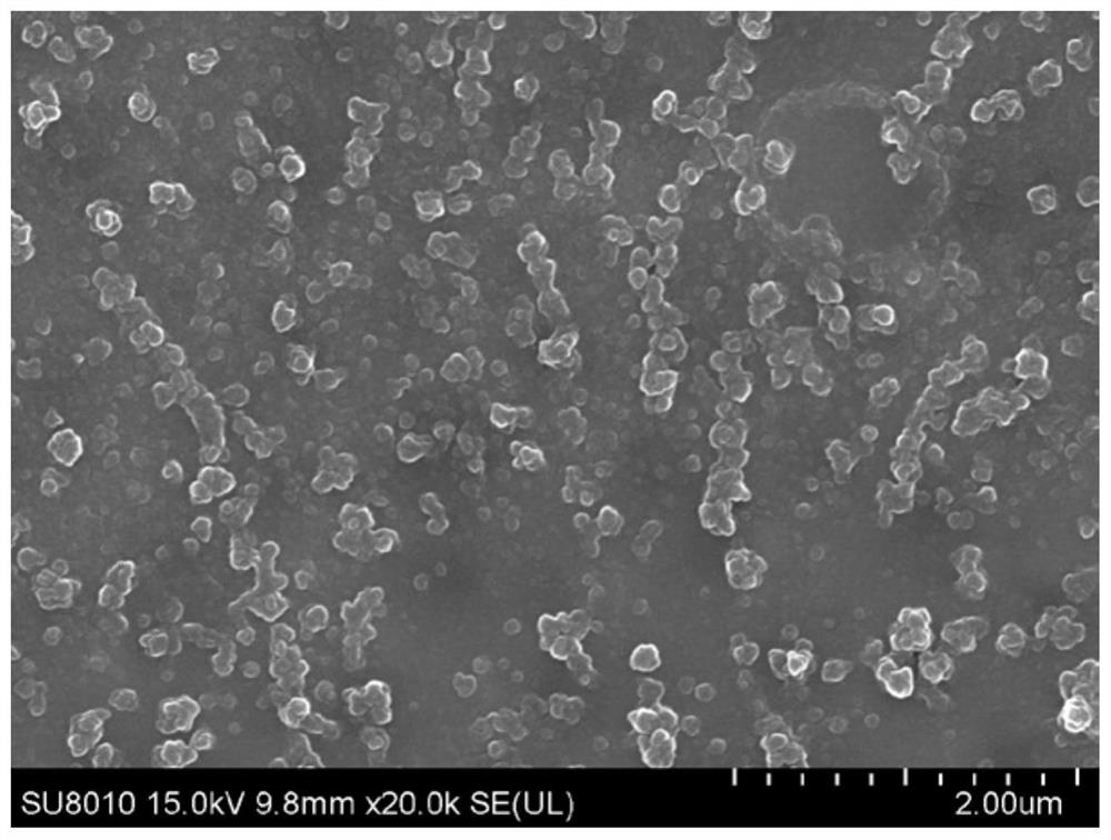 Black talc nano particle modified polyamide composite nano-filtration membrane