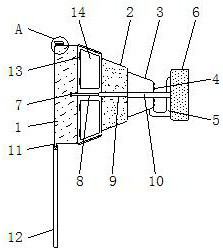 An electrical professional display device that enables students to intuitively learn integrated circuits