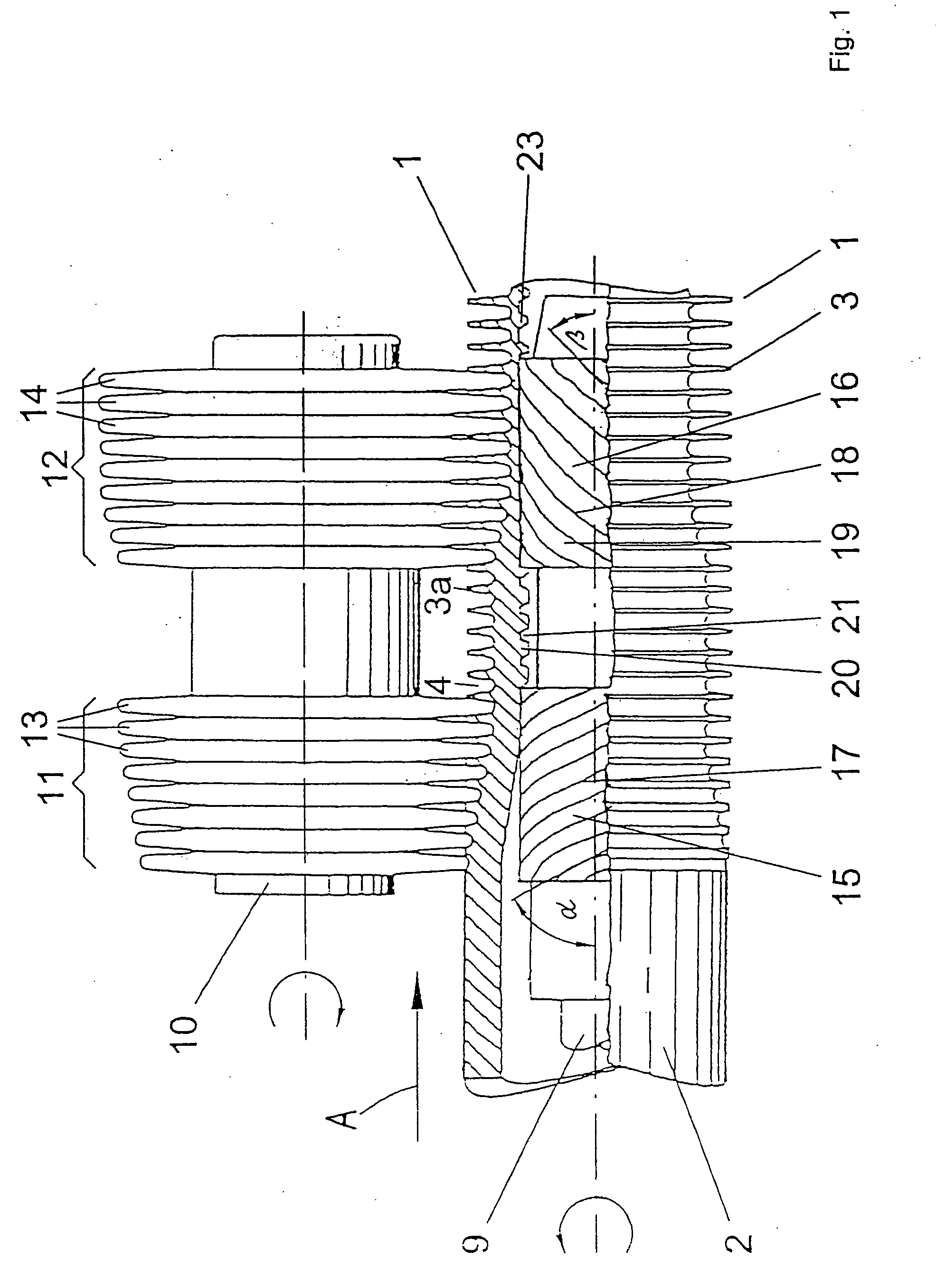 Method of manufacture of heat-exchanger tube structured on both sides