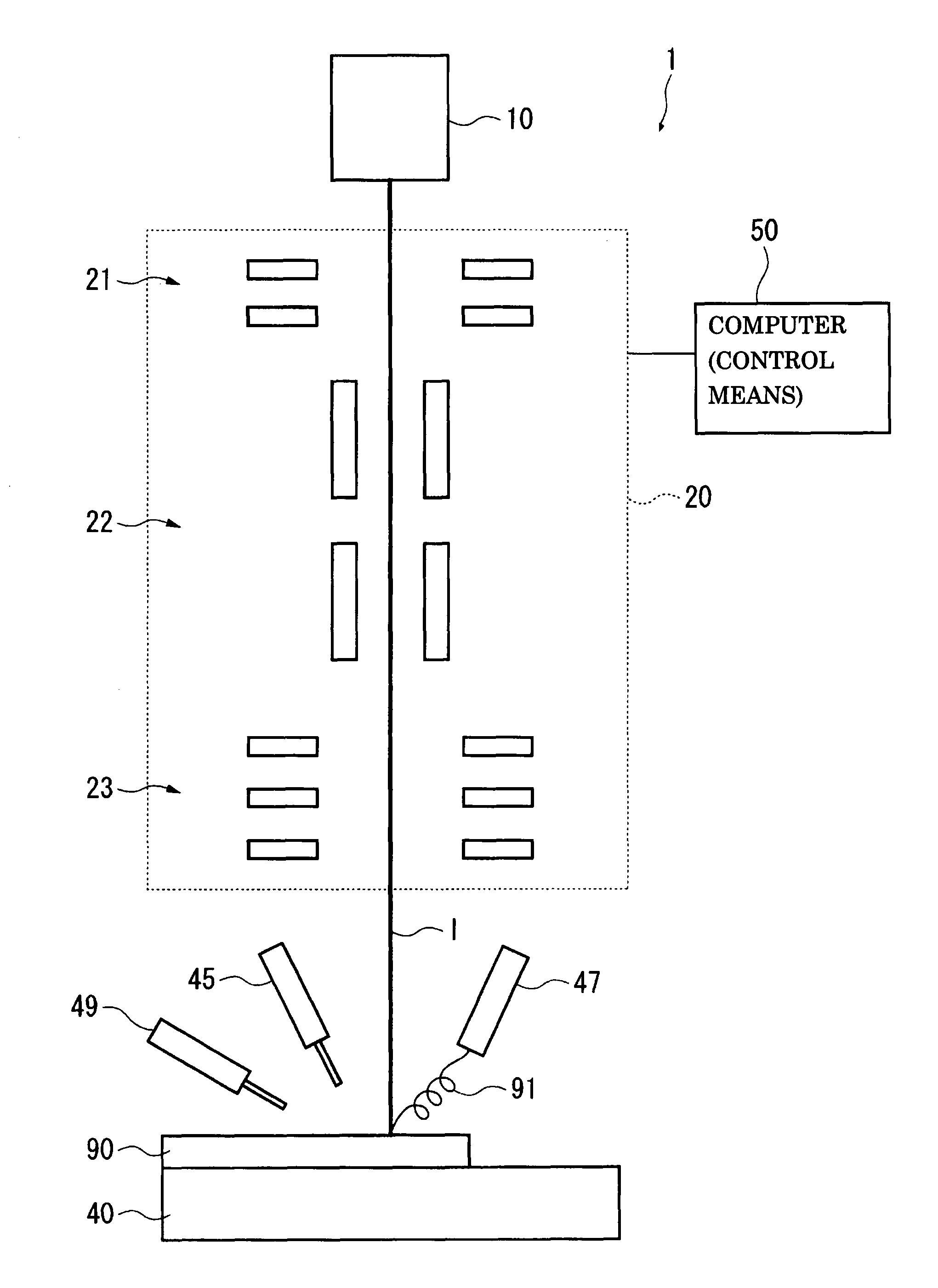 Working method by focused ion beam and focused ion beam working apparatus
