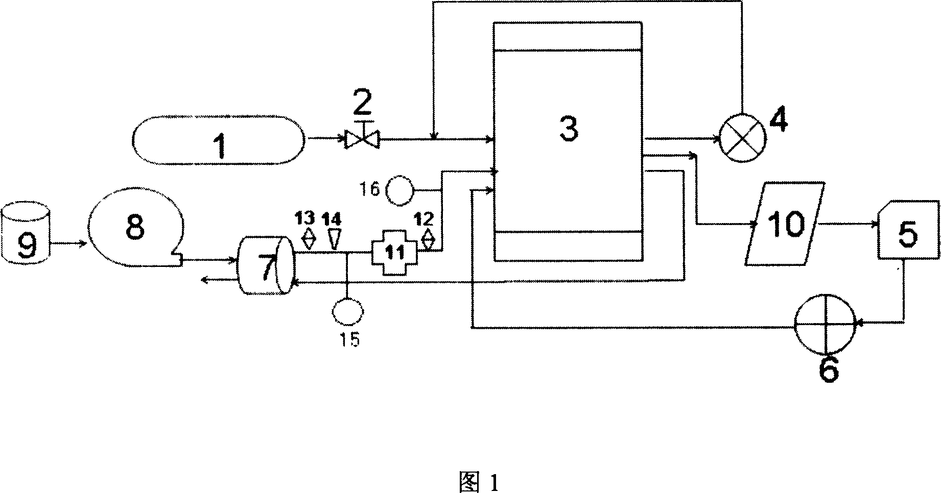 Air supply system of fuel cell with measurable humidity and humidity measuring method