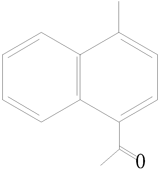 Method for purifying 4-acetyl-1-methyl naphthalene in acetyl methyl naphthalene mixture