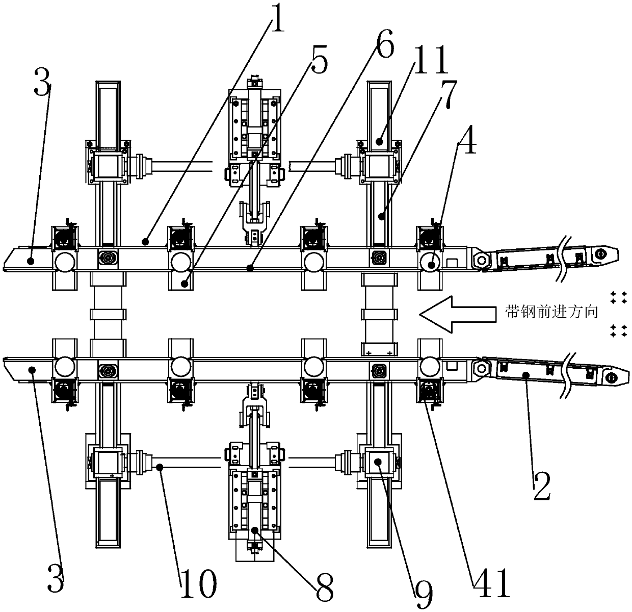 Coiler Front Side Guide System for Hot Rolling Line