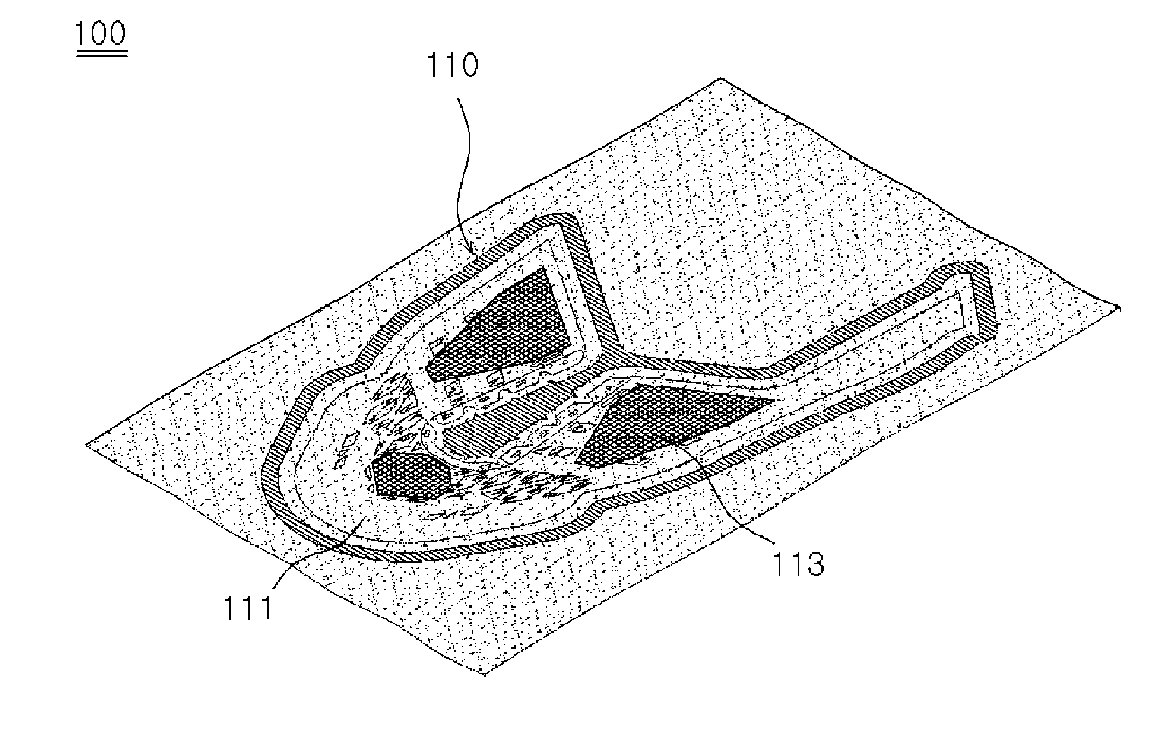 Upper of footwear and manufacturing method thereof