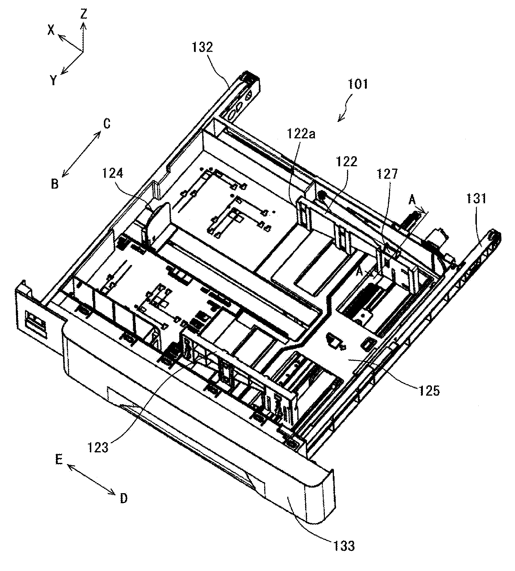 Medium cassette and image forming apparatus