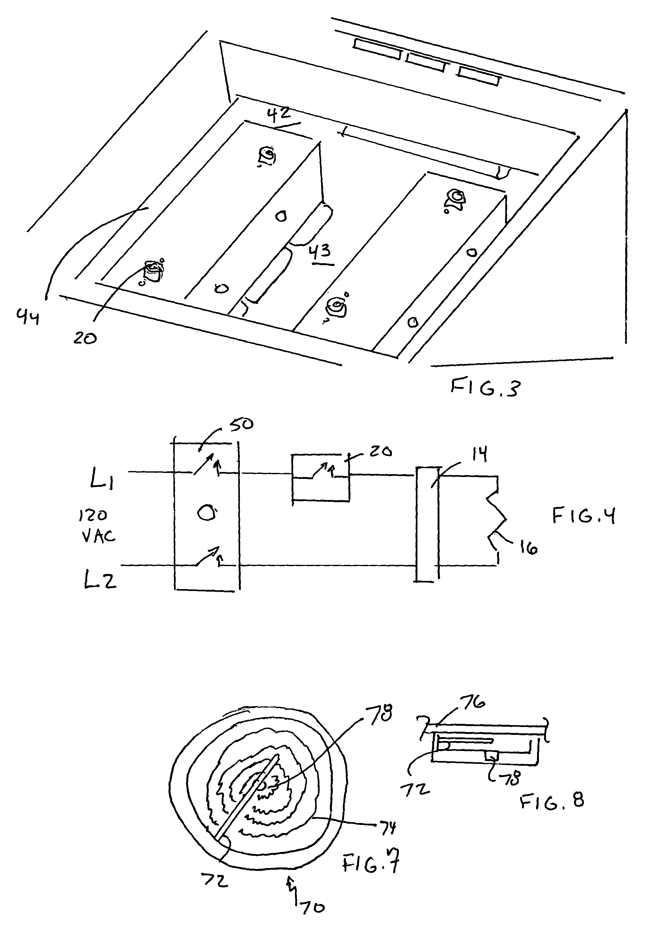 Method and apparatus for controlling operation of range top heating elements for cooking