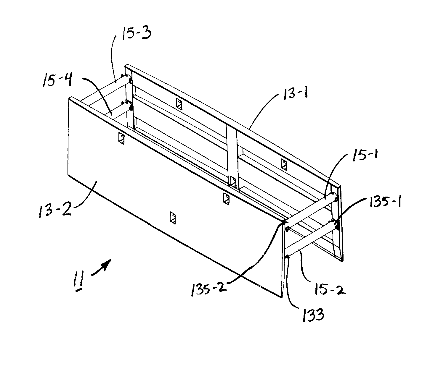 Device for supporting the walls of an excavation